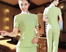 休閑水會(huì)工作服洗滌